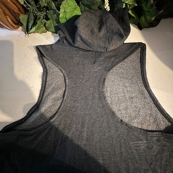 Victoria Sport Sleeveless Hoodie Charcoal Heather XL/XXL - Picture 7 of 9